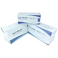 Los mejores  - Dctattoo Caja de 200 Médico Dental Autoclave Esterilizar Sobres - 57 mm x 130 mm